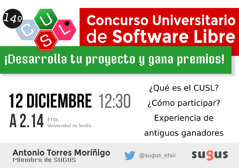 Featured image of post Charla informativa del 14º Concurso de Software Libre