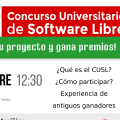 Charla informativa del 14º Concurso de Software Libre