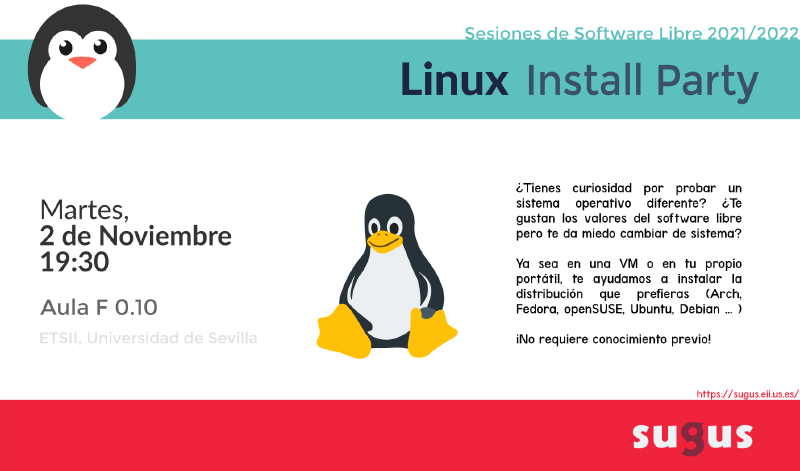 Featured image of post Linux Install Party - Noviembre 2021