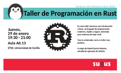 Featured image of post Taller de Programación en Rust