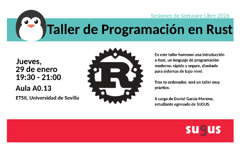 Featured image of post Taller de Programación en Rust